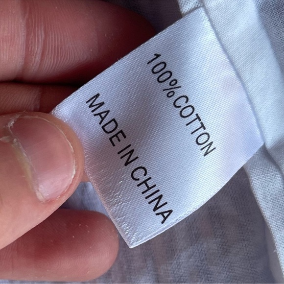 Nwot Women’s seek the label blue stripped skirt size medium - Picture 5 of 6